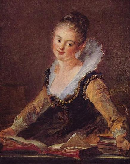 Jean Honore Fragonard Die Lesende Spain oil painting art